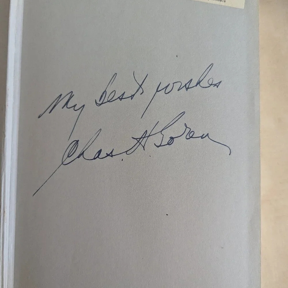 Vintage 1963 Author Signed Goren's Bridge Complete by Charles H Goren